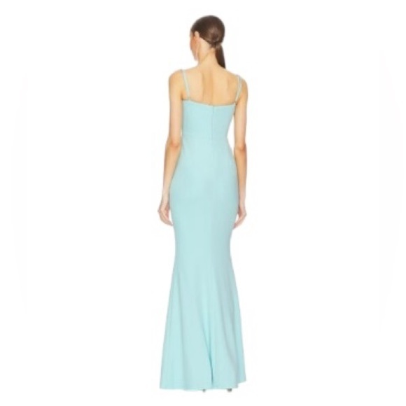 Katie May Sky Blue Yasmin Maxi Dress Gown Women’s US L - Picture 10 of 10